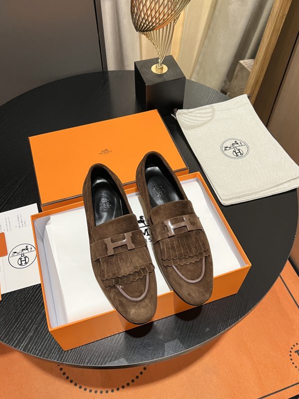 HERMES ROYAL LOAFER BROWN