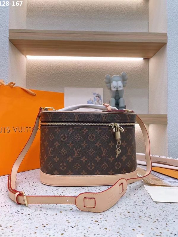 LOUIS VUITTON NICE VANITY MONOGRAM BROWN AND BEIGE 31CM M44935