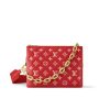 LOUIS VUITTON BOLSO COUSSIN PM MONOGRAM ROUGE 27CM M22397