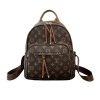 LOUIS VUITTON BACKPACK MONOGRAM DARK BROWN 31CM