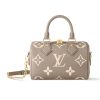 LOUIS VUITTON SPEEDY BANDOULIÈRE 20 TOURTERELLE GRAY 20CM M46575