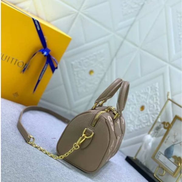 LOUIS VUITTON SPEEDY BANDOULIÈRE 20 TOURTERELLE GRAY 20CM M46575