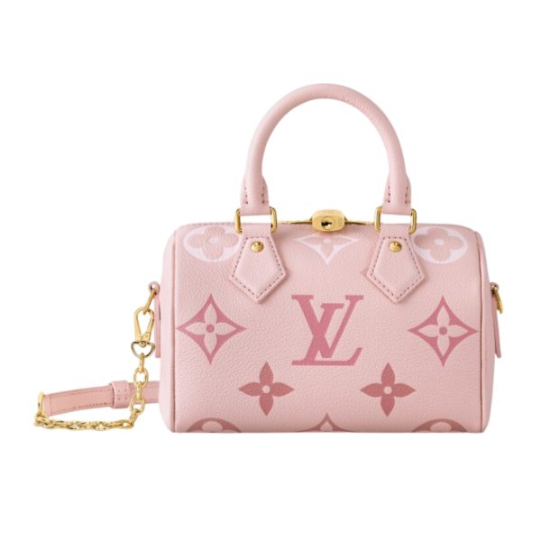 LOUIS VUITTON SPEEDY BANDOULIÈRE 20 PINK 20CM