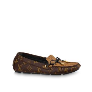 LOUIS VUITTON GLORIA LOAFERS BROWN 1ABV23