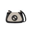 GUCCI BLONDIE MINI SHOULDER BAG NATURAL BLACK 22CM 815700 HAAKF 2546