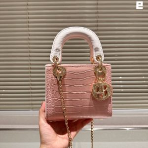 DIOR LADY DIOR MICRO BAG PINK 17CM