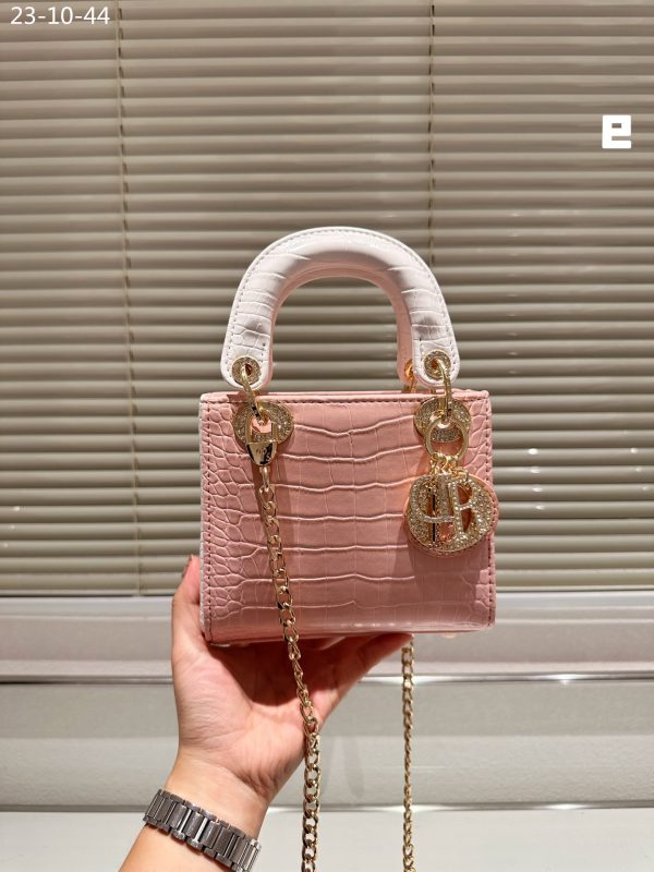 DIOR LADY DIOR MICRO BAG PINK 17CM