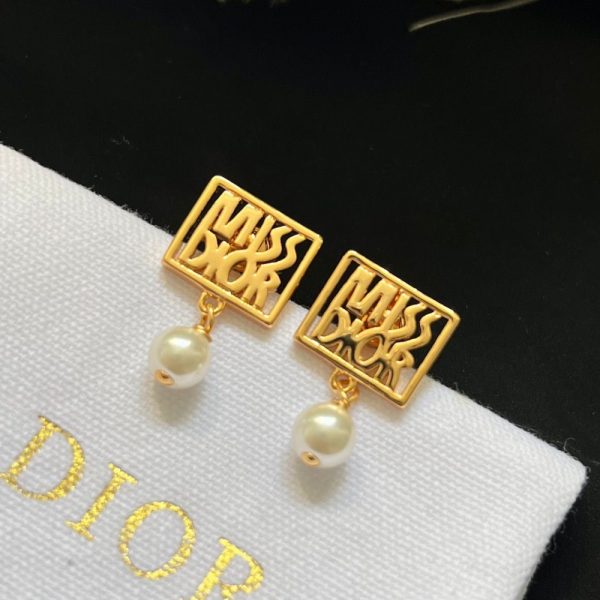 DIOR MISS DIOR EARRINGS GOLD E3559WOMRS D301