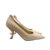 DIOR TRIBALES PUMP SUEDE CALFSKIN BEIGE