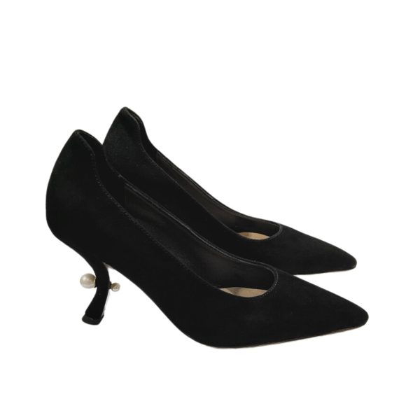 DIOR TRIBALES PUMP SUEDE CALFSKIN BLACK