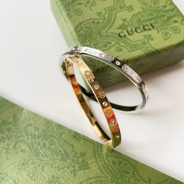 GUCCI GG BRACELET GOLD 4MM