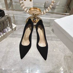 DIOR TRIBALES PUMP SUEDE CALFSKIN BLACK