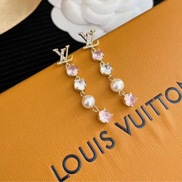 LOUIS VUITTON LV ICONIC TRESOR EARRINGS M01510