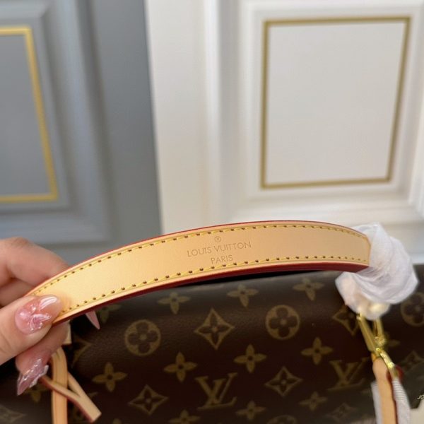 LOUIS VUITTON CLUNY BAG VIVIENNE RABBIT MONOGRAM BROWN 29CM