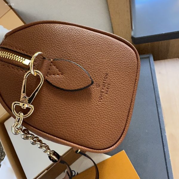 LOUIS VUITTON SPEEDY BANDOULIÈRE 20 COGNAC BROWN 20CM