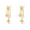 LOUIS VUITTON LOUISA EARRINGS M01574