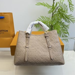 LOUIS VUITTON BABYLONE TOTE PM BAG TOURTERELLE GRAY 30CM M11463