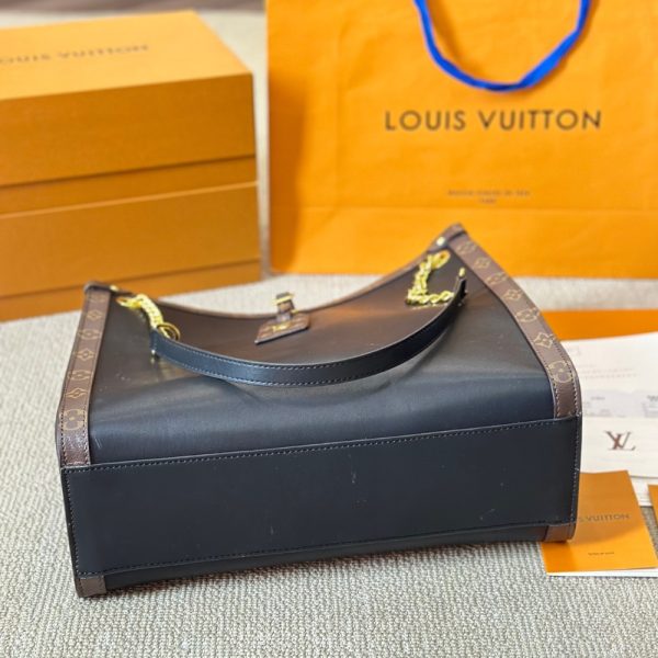 LOUIS VUITTON NOVA MM MONOGRAM AND BLACK 36CM M13137