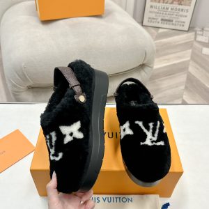 LOUIS VUITTON ASPEN COMFORT CLOG BLACK 1ADC2R