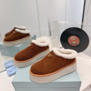 PRADA SUEDE MULES CINNAMON 1S715N X0O F0401 F ZG50