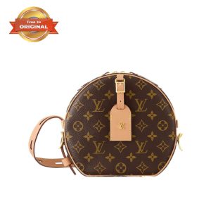 [Supper Vip] Louis Vuitton Boite Chapeau Souple MM Brown For Women 8.8in/22.5cm M45647