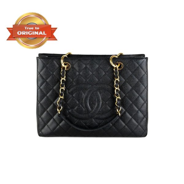 [Supper Vip] Chanel Classic Tote Bag Black For Women 13.3in/34cm