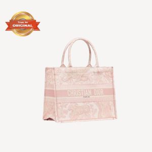 [Supper Vip] Christian Dior Medium Dior Book Tote Pink For Women 36cm