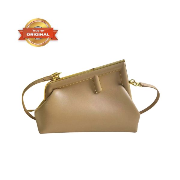 [Supper Vip] Fendi First Small Bag Beige For Women