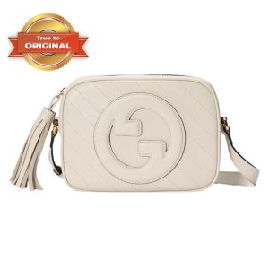 [Supper Vip]Gucci Blondie Small Shoulder Bag White For Women ‎‎‎742360 1IV0G 9022 – 21 Cm/ 8.3 Inches