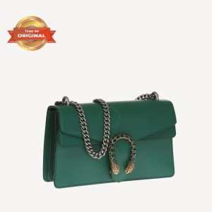 [Supper Vip] Gucci Dionysus Shoulder Bag Green For Women 11in/28cm 400249 CAOGX 3120