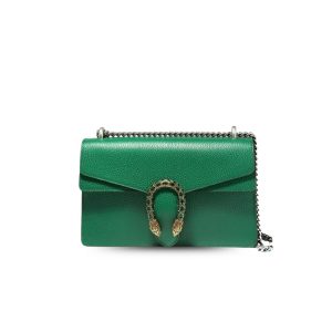 Gucci Dionysus Shoulder Bag Green For Women 11in/28cm 400249 CAOGX 3120