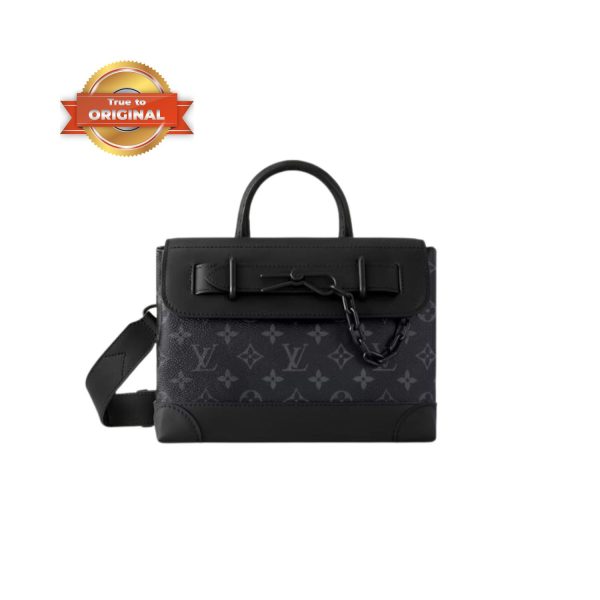 [Supper Vip] Louis Vuitton Steamer PM Black For Men 9.8in/25cm – M46953