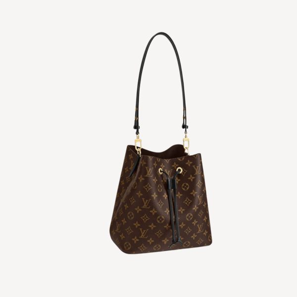 Louis Vuitton NeoNoe MM Bucket Bag Brown For Women 10.2in/26cm LV M44020