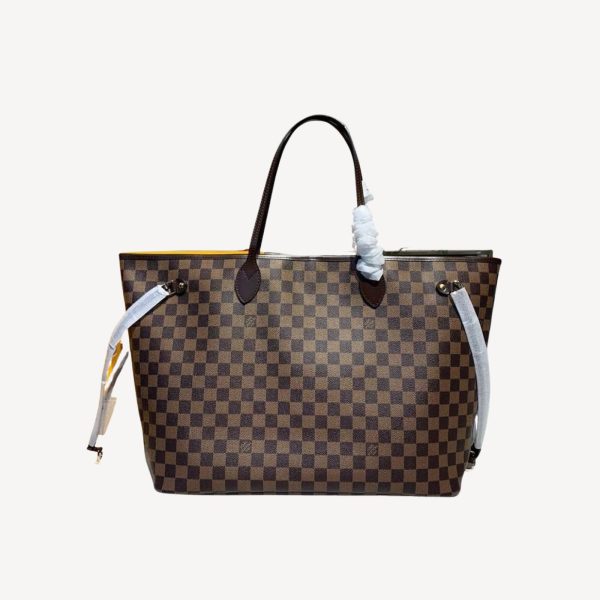 Louis Vuitton Neverfull GM Tote Bag Brown For Women‎ 15.7in/40cm LV N41357