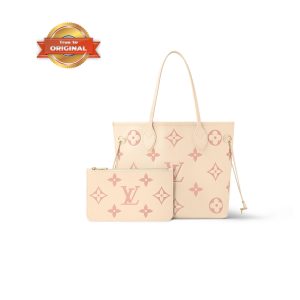 [Supper Vip] Louis Vuitton Neverfull MM Creme For Women 12.2in/31cm M21579