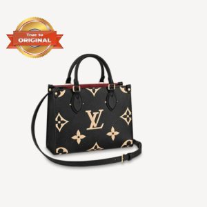 [Supper Vip] Louis Vuitton OnTheGo PM Tote Bag Black For Women 9.8in/25cm LV M45659