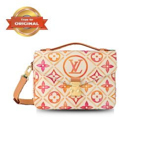 [Supper Vip] Louis Vuitton Pochette Métis Bag Beige For Women 9.8in/25cm M11461