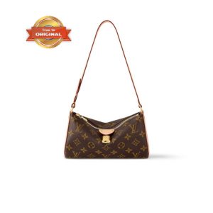 [Supper Vip] Louis Vuitton Pochette Tirette Bag For Women M47123- 22 Cm/ 8.6 Inches