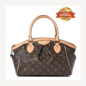 [Supper Vip] Louis Vuitton Tivoli PM Bag Monogram Canvas Brown 14.2in/36cm For Women LV M40143