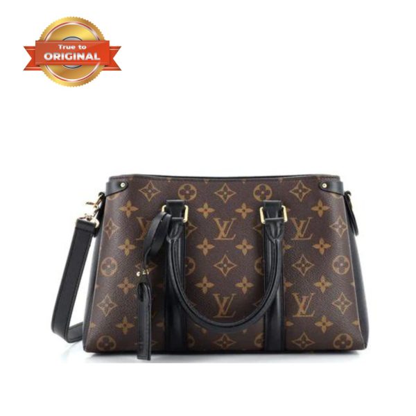 [Supper Vip] Louis Vuitton Soufflot BB Handbag Black For Women 11.4in/29cm LV M44898