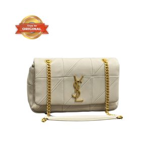 [Supper Vip] Saint Laurent Jamie Small Chain Bag White For Women 7.8in/20cm