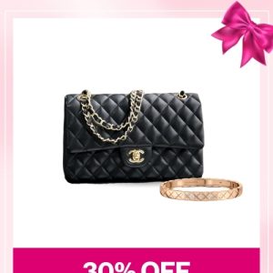 Special Set Chanel: Classic Flap Bag + Coco Crush Bracelet – MassToneUS