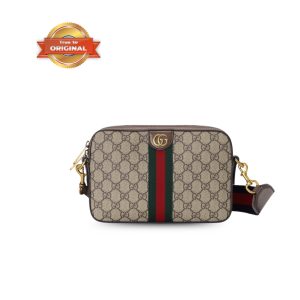 [Supper Vip] Gucci Ophidia Small Crossbody Bag Beige For Women 23cm/9.2in 699439 9C2ST 8920