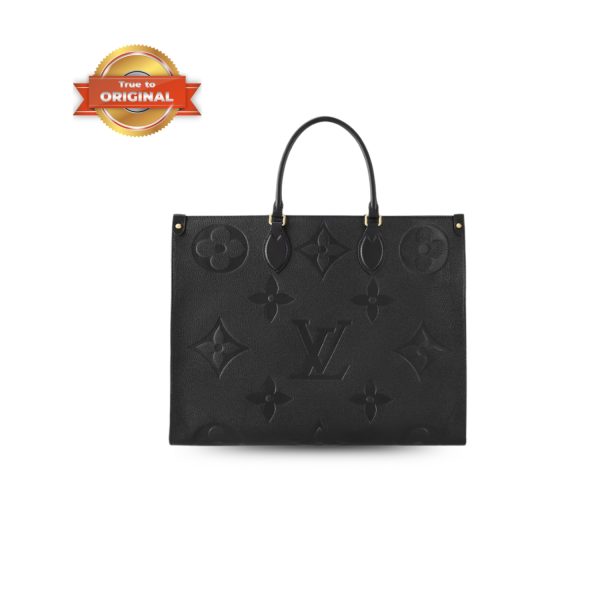 [Supper Vip] Louis Vuitton OnTheGo GM Tote Bag Monogram Empreinte Black For Women 41cm/16.1in M44925