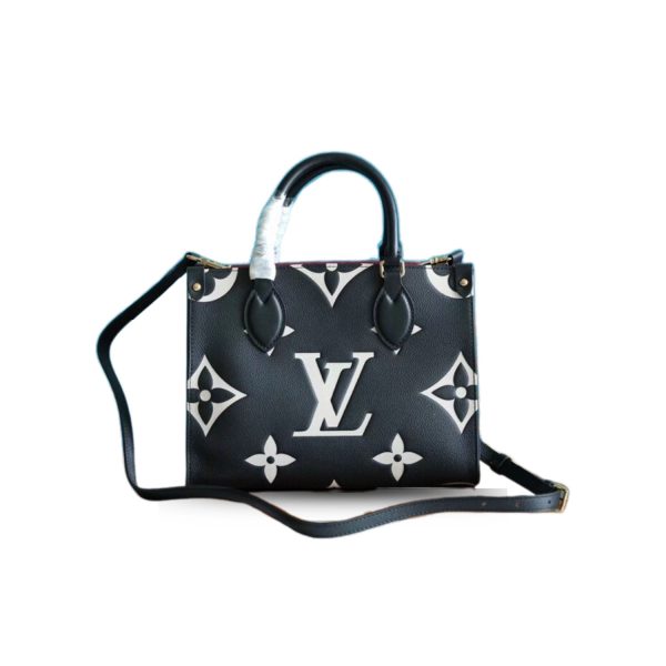 Louis Vuitton OnTheGo PM Tote Bag Black For Women 9.8in/25cm LV M45659