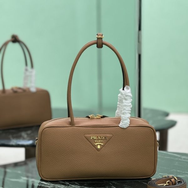 PRADA MEDIUM TOP HANDLE BAG CARAMEL 29CM 1BB126 2DKV F03V8 V ONO