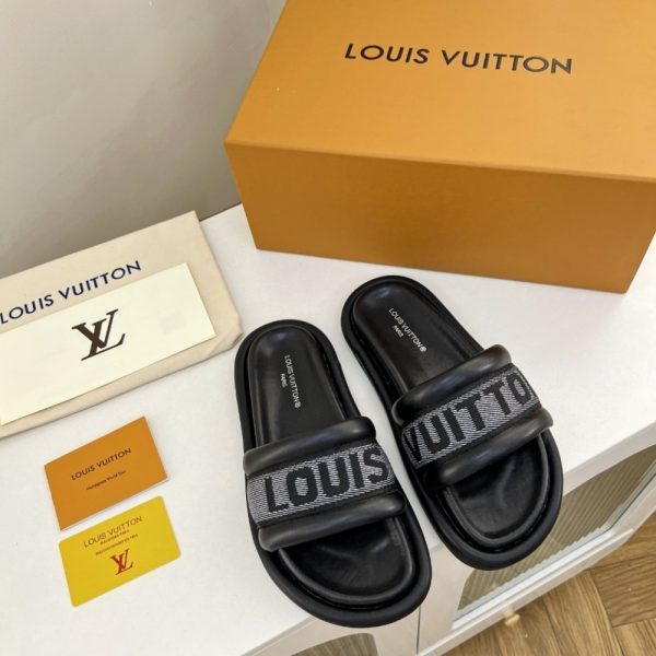 LOUIS VUITTON BLISS COMFORT MULE BLACK 1ACTJ6