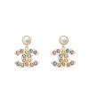 CHANEL COLORFUL STAR EARINGS ABF197 B19940 NAFQF