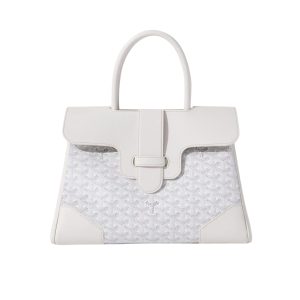 GOYARD SAÏGON TOTE BAG WHITE 34CM SAIGOCMMLTY50CL50P
