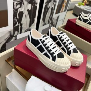 GUCCI WOMEN CHUNKY SNEAKER BLACK 816879 FABZZ 1062